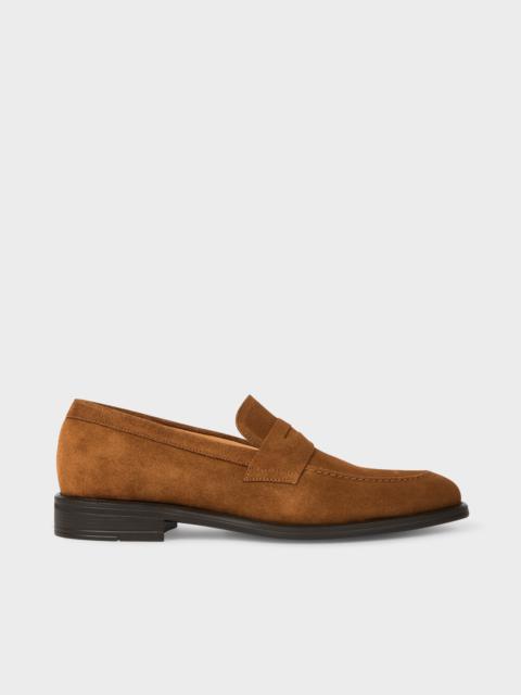 Tan Suede 'Remi' Loafers