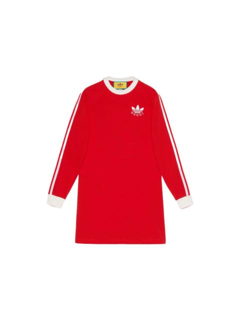 GUCCI Gucci x adidas T-Shirt Dress Red