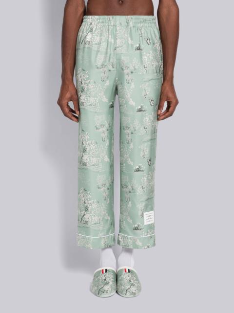 Thom Browne Silk Twill Toile Pajama Trouser