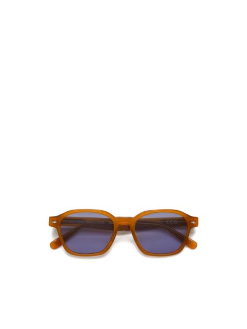 RETROSUPERFUTURE Segno geometric-frame sunglasses