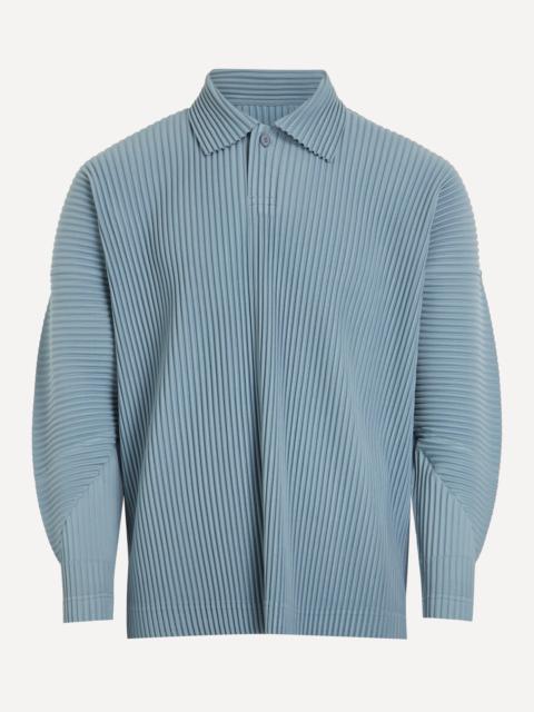 MC AUGUST Pleated Polo Shirt