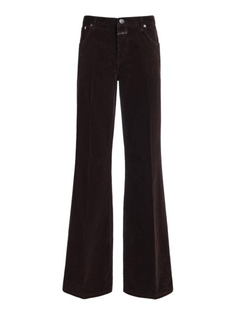 CLOSED Gillan Stretch-Corduroy Low-Rise Flared Jeans