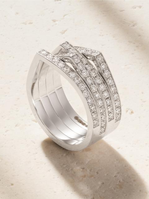 REPOSSI Antifer 18-karat White Gold Diamond Ring