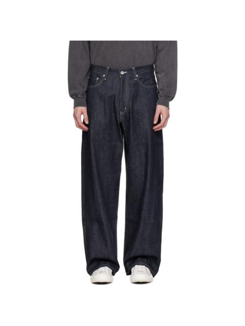 NEIGHBORHOOD Blue Rigid Denim DP Wide Jeans