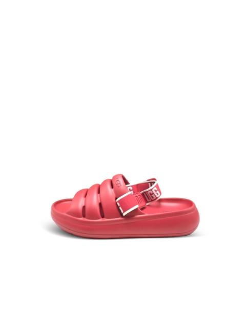 UGG Sport Yeah "Red" slides