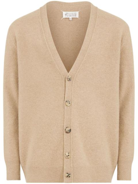 Maison Margiela V-neck wool cardigan