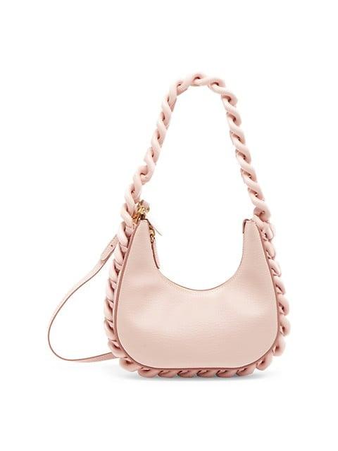 Stella McCartney Frayme Vegan Leather Shoulder Bag