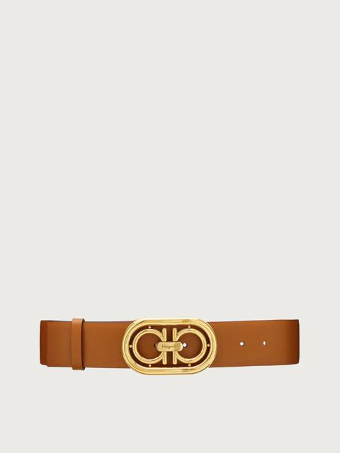 FERRAGAMO REVERSIBLE AND ADJUSTABLE GANCINI BELT