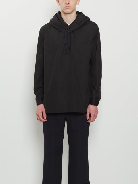 Comme des Garçons Homme Plus Cotton Double Hood Shirt — Black