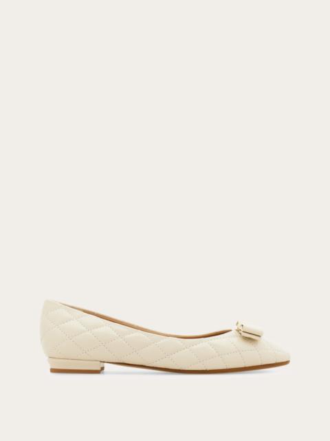 FERRAGAMO Quilted Varina ballet flat