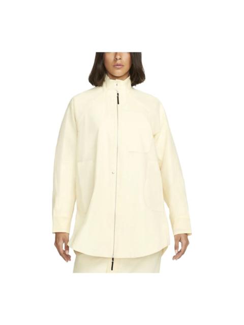 (WMNS) Nike ESC Woven Shirt Jacket 'Coconut Milk' DR5399-113