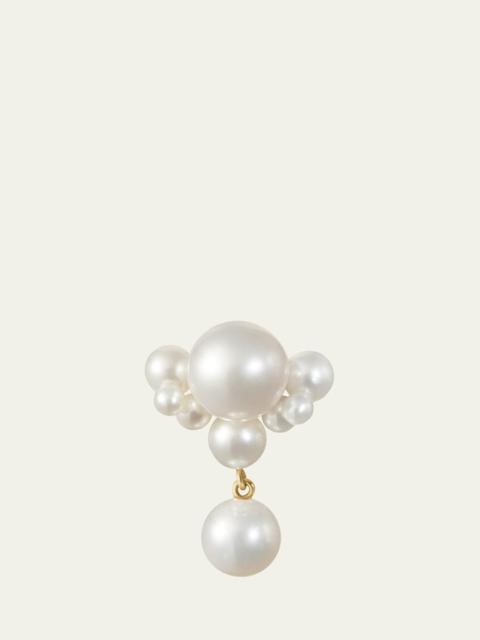 SOPHIE BILLE BRAHE Grand Chambre de Perle Freshwater Pearl Earring in 14K Yellow Gold, Single