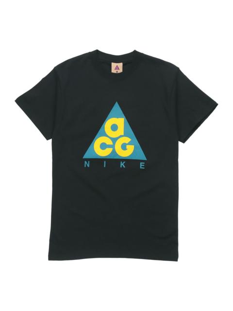 Nike Nike Nrg Acg SS20 Logo Printing Short Sleeve Black CV1533-010