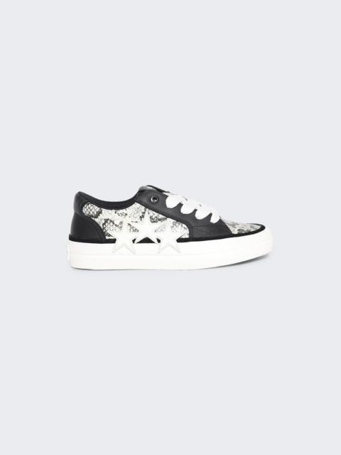 AMIRI Sunset Skate Low Top Sneaker Black And Snake