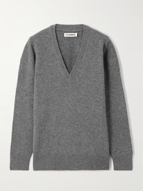 Jil Sander Wool And Cashmere-blend Sweater