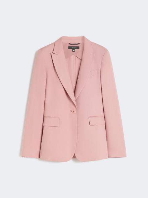 WEEKEND Max Mara Linen and cotton canvas blazer - ANTIQUE ROSE