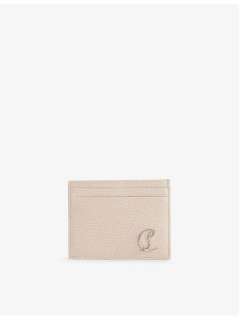 Christian Louboutin Mooncrest Leather Card Holder