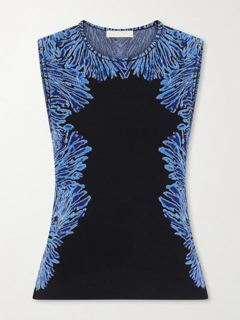 ULLA JOHNSON Aylin Jacquard-knit Tank