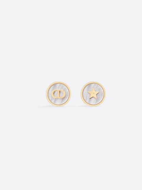Dior D-Luck Stud Earrings