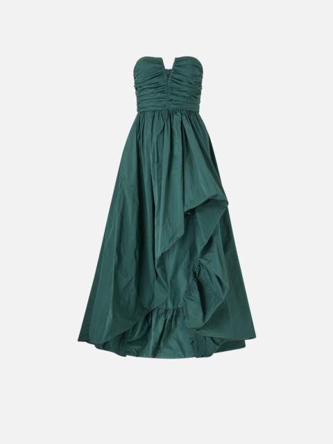 PINKO LONG, ELEGANT TAFFETA DRESS