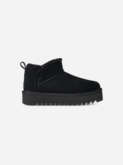 UGG ® Women's Ultra Mini Aiyanna Platform Classic Boots in Black