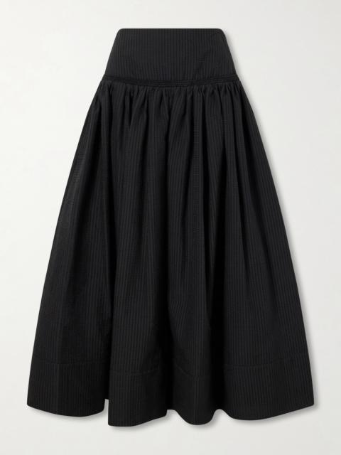 Alaïa Cotton Midi Skirt