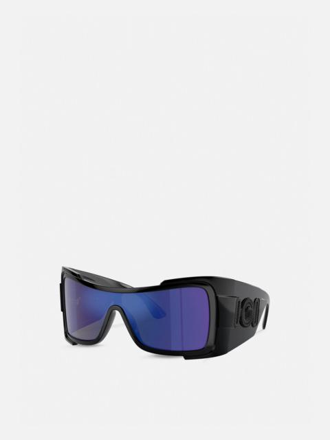 Maxi Medusa Biggie Shield Sunglasses