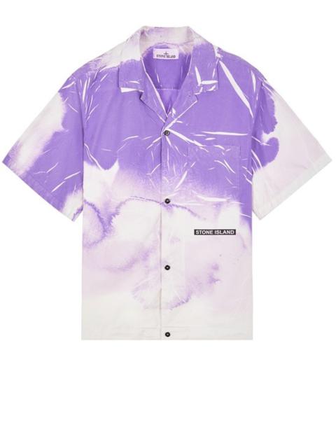 Stone Island 12393 LIGHT REACTING ‘LUCE’ PRINT TECHNIQUE LAVENDER
