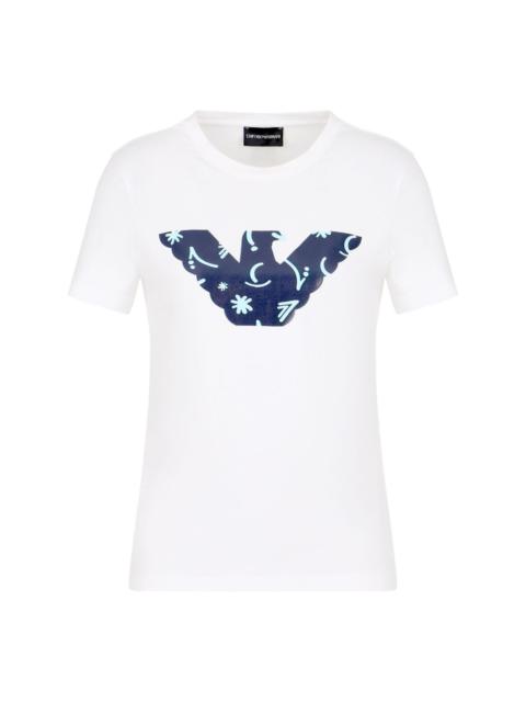 logo-appliqué cotton T-shirt