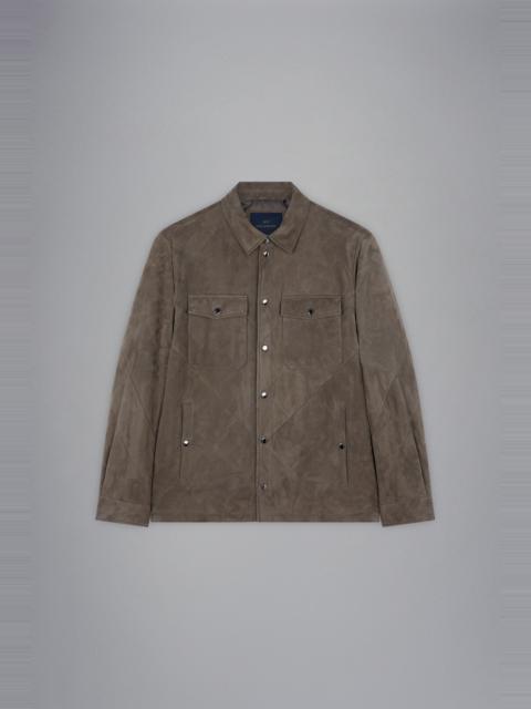 Paul & Shark AQUALEATHER SUEDE SHACKET