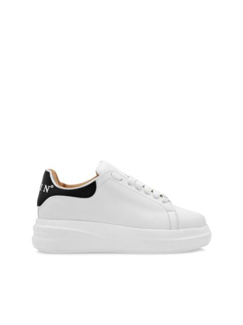 PHILIPP PLEIN lace-up leather sneakers