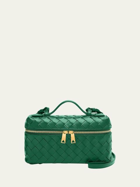 Bang Bang Vanity Intrecciato Leather Crossbody Bag