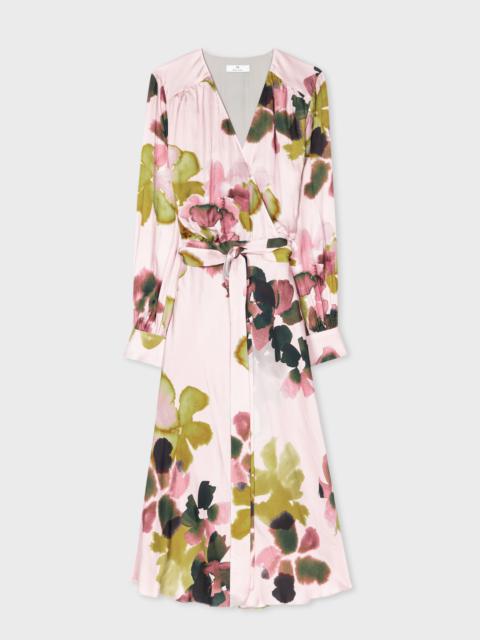 Paul Smith 'Floral Watercolour' Print Dress.