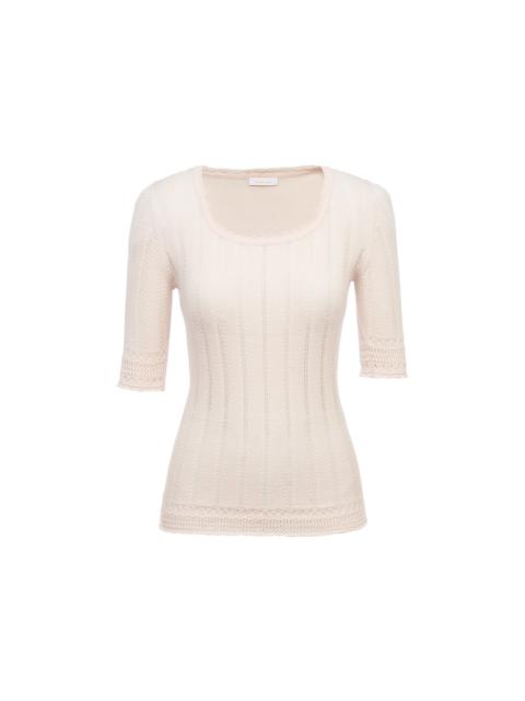 See by Chloé SCOOP-NECK TOP