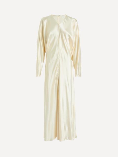 FFORME Naomie Cream Satin Dress