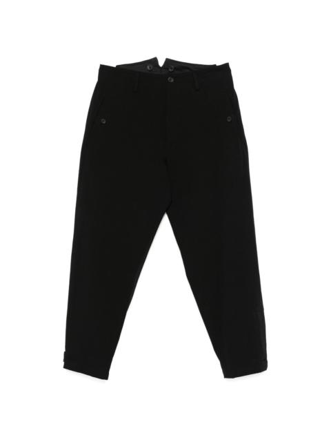 Yohji Yamamoto tapered leg