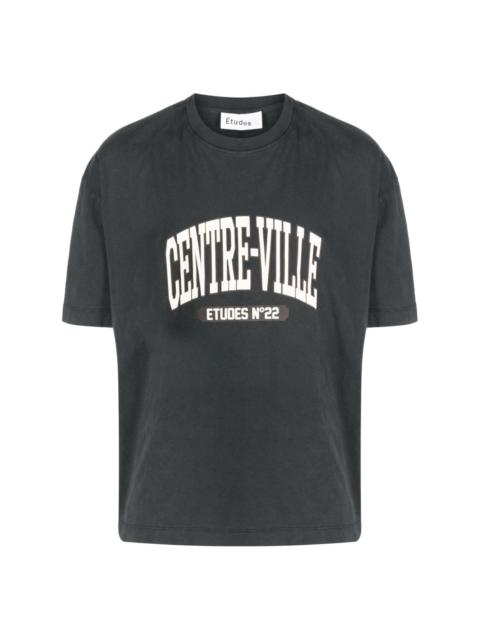 Étude Spirit Centre-Ville organic cotton T-shirt