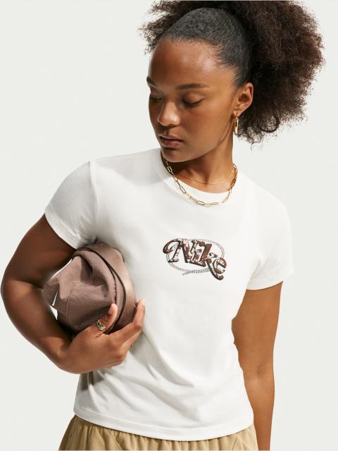 Nike Nike Sportswear Chill Knit Women's Slim Cropped T-Shirt