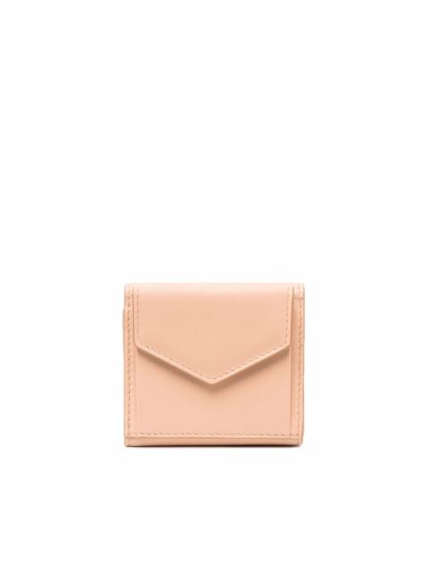 signature four-stitch foldover wallet