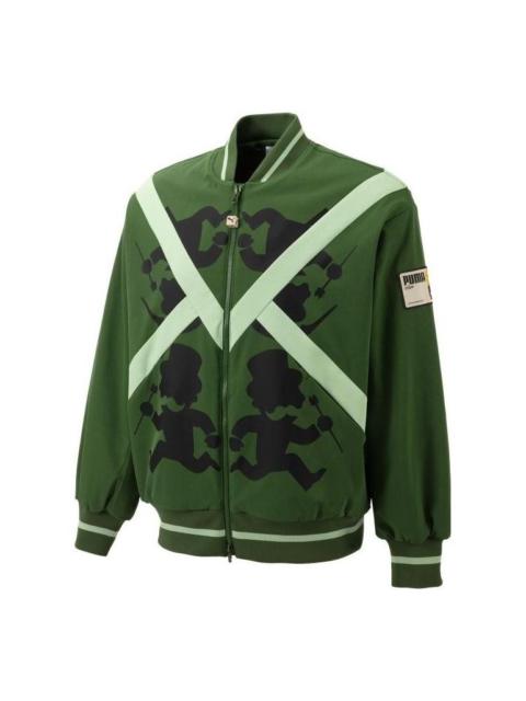 Puma X Staffonly X Monopoly Jacket 'Green' 539893-80