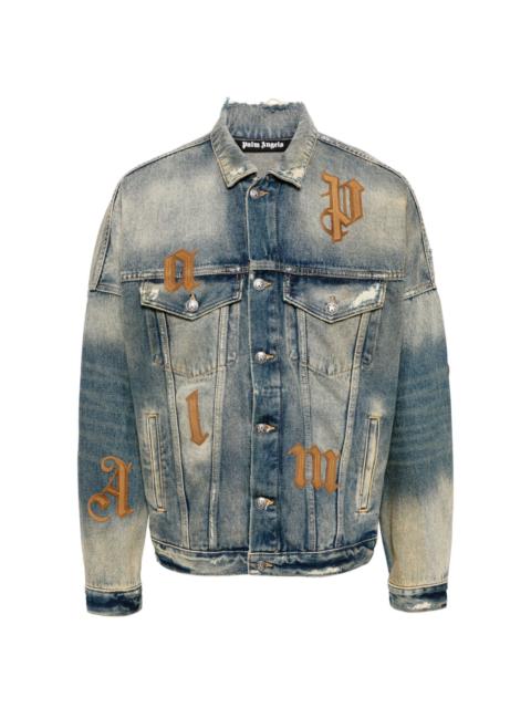Palm Angels flap pockets denim jacket