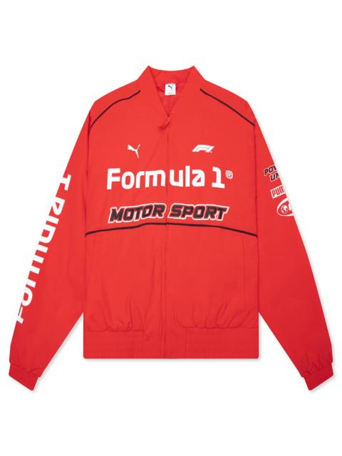 PUMA PUMA X F1 PILOT JACKET - POP RED