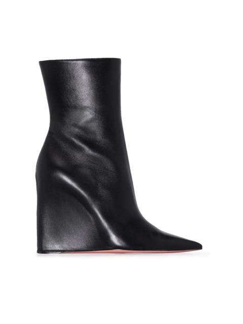 pointed 95mm wedge boots