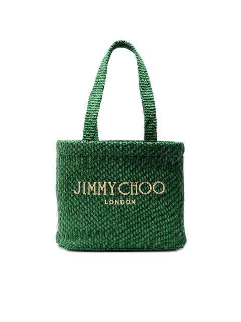 JIMMY CHOO logo tote bag