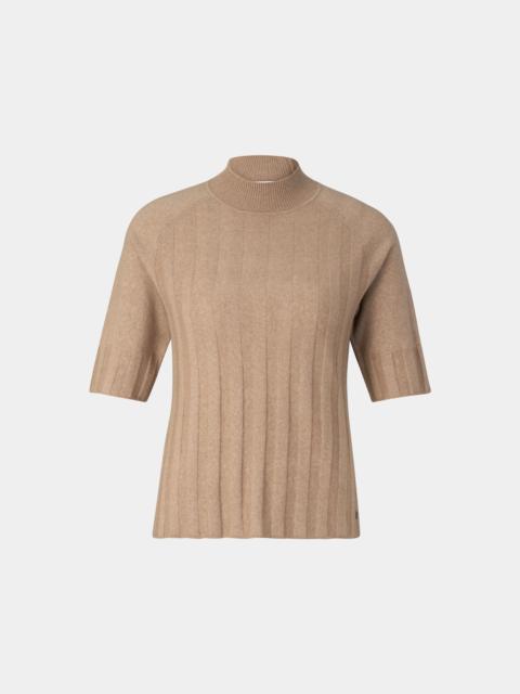 BOGNER Virgin wool cashmere shirt Tina in Camel