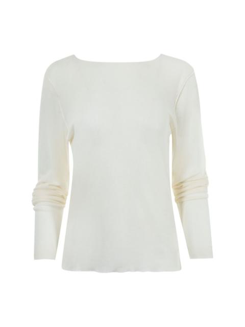DEIJI STUDIOS boat-neck top