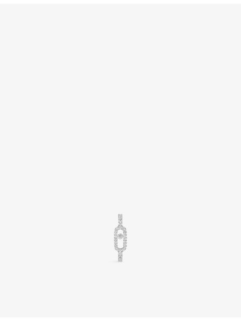 MESSIKA Move Uno Pave 18ct Gold And 0.19ct Diamond Single Earring