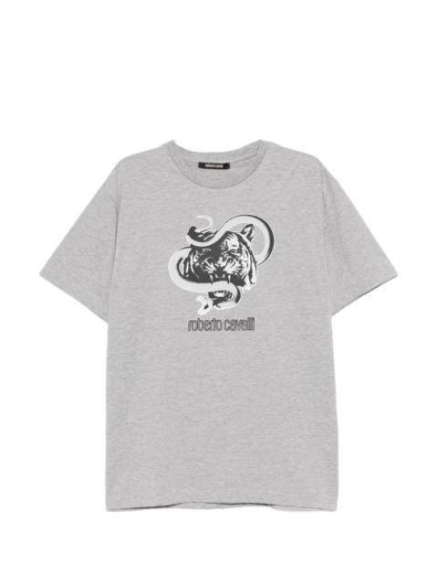 Roberto Cavalli graphic-print crew-neck T-shirt