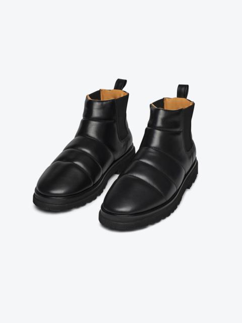 Nanushka BEDE MENS - Rounded toe boot - Black
