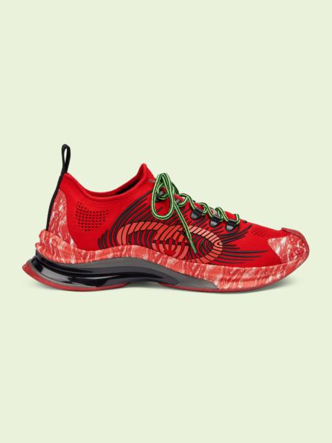 GUCCI｜SNEAKERS (714657 USM10 8442) Gucci Run Sneaker 'Rhyton Logo Monogram' 714657-USM10-8442